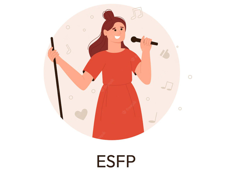alt text: Hình ảnh minh họa người ESFP đang tương tác với mọi người