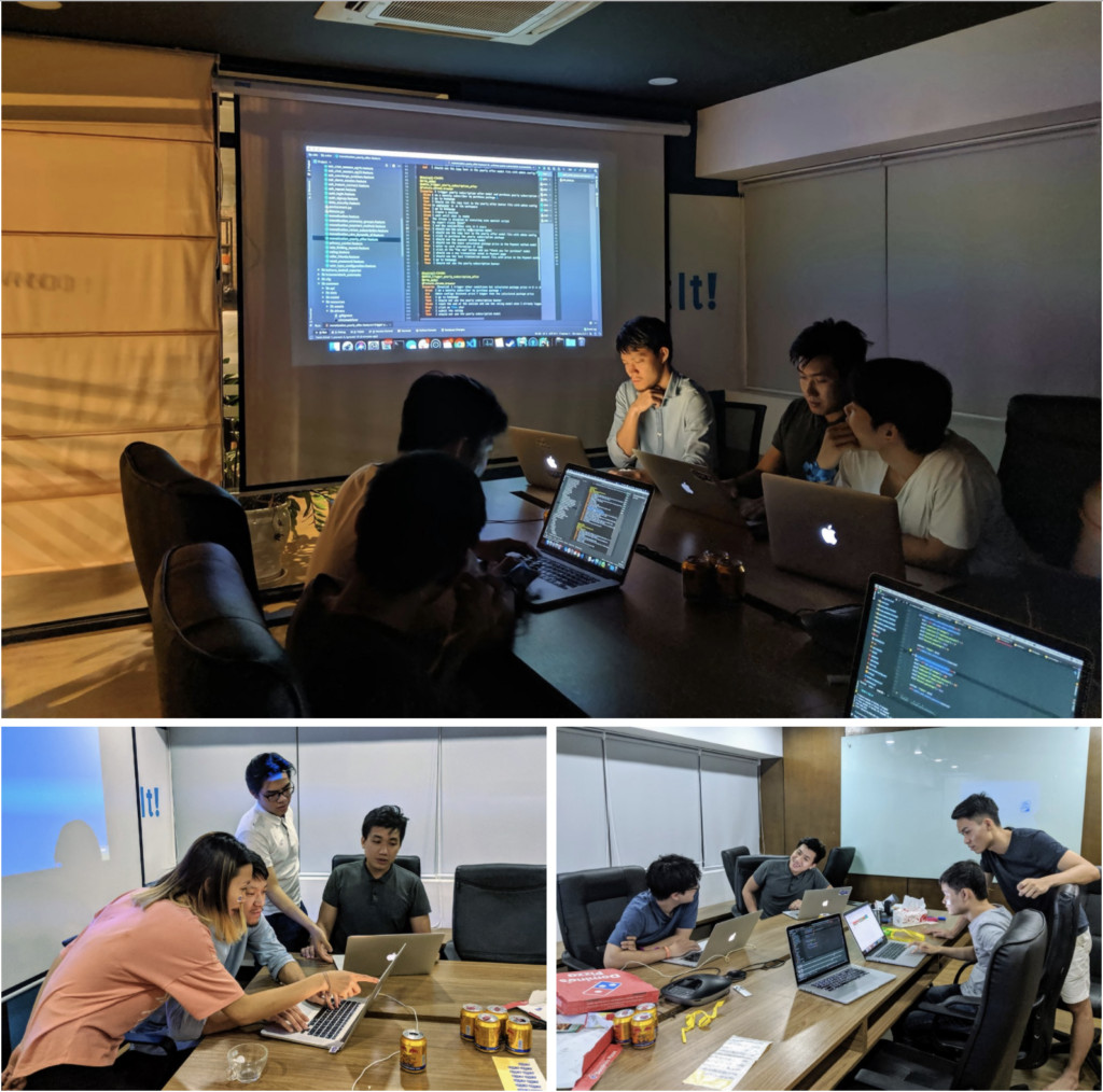 Tham gia hackathon/sự kiện offline