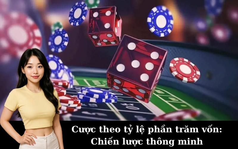Cược theo tỷ lệ phần trăm vốn: Chiến lược thông minh